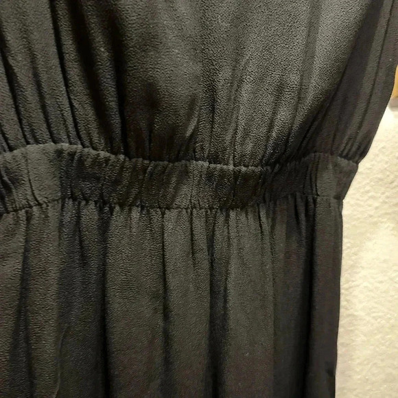 Kate Spade ruffle sleeve black mini dress size 10 - Picture 8 of 10